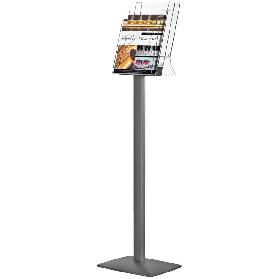 S&auml;ulenProspektst&auml;nder vertikal - 3xA4 - 21x29,7 cm