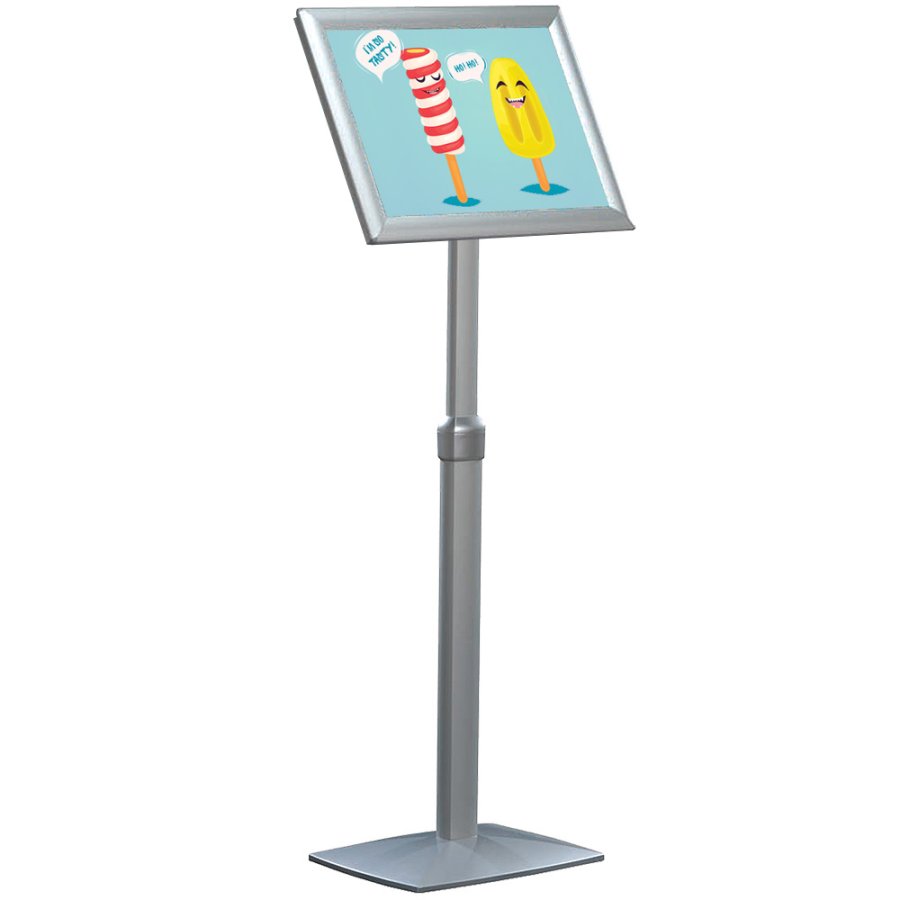 Flex Infost&auml;nder verstellbar - A3 - Silber