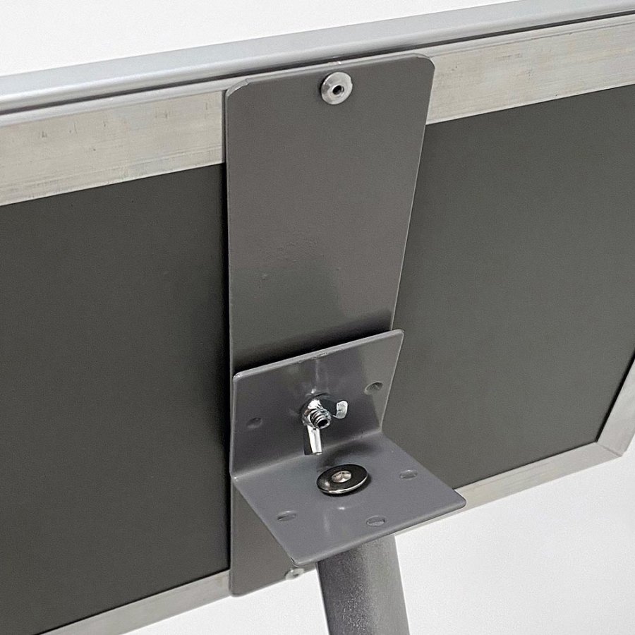 BASIC Infostand A4 silber