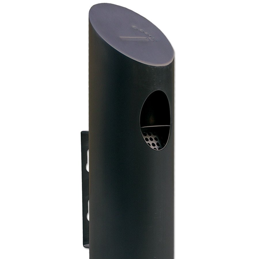 Aschenbecher Tube in Schwarz