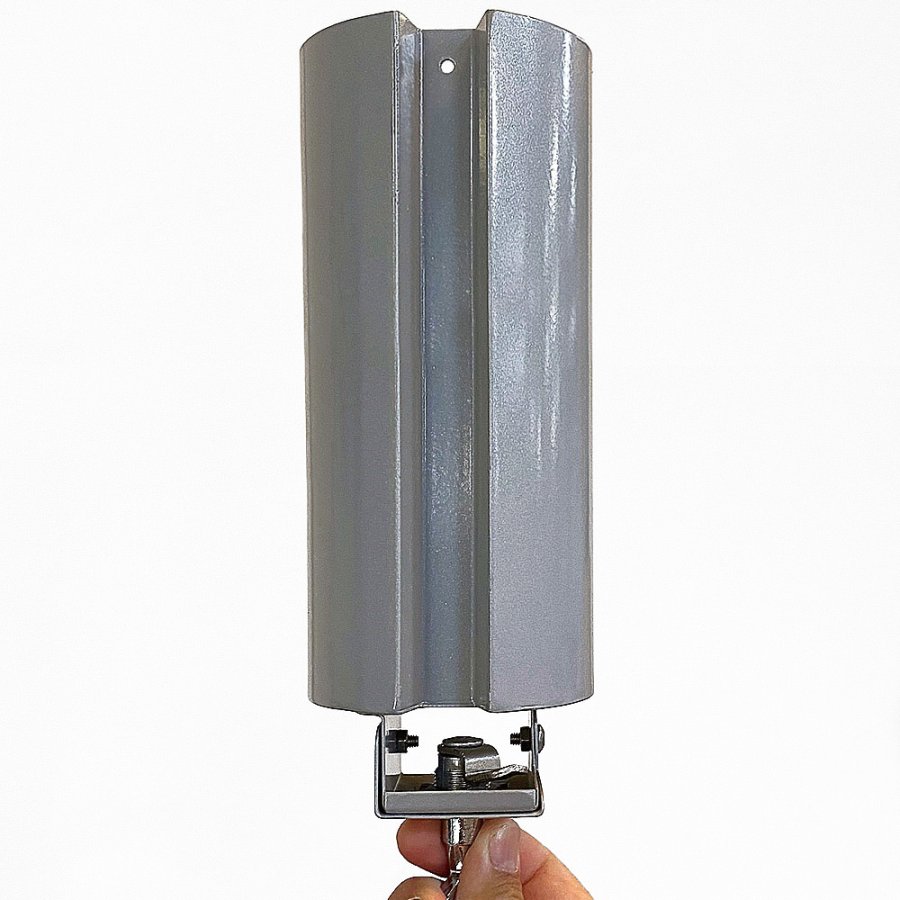 Aschenbecher Tube XL aus geb&uuml;rstetem Stahl