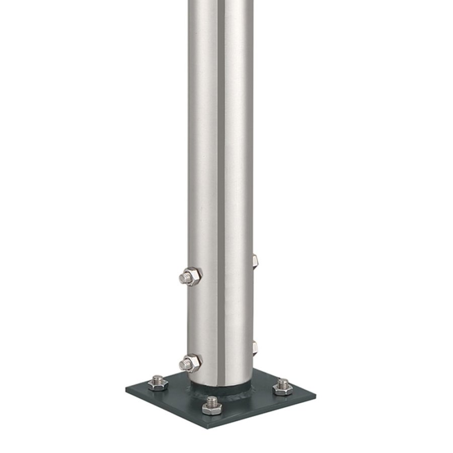 Stange f&uuml;r Aschenbecher, &Oslash; 5 cm, grau, 180 cm