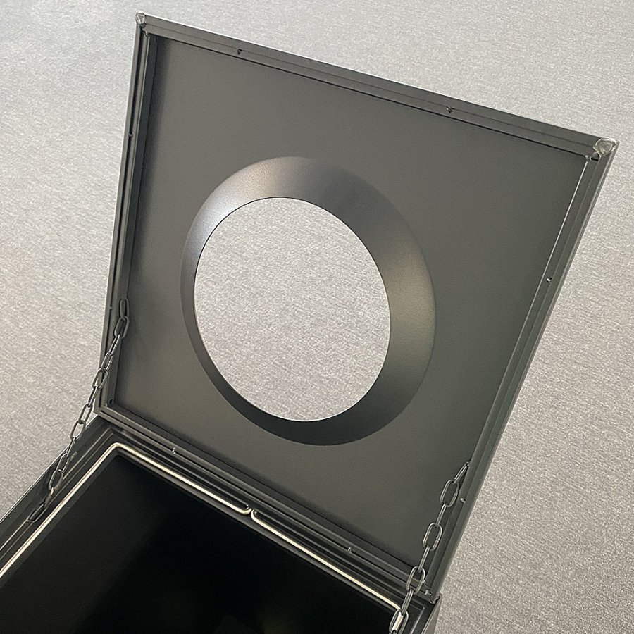 Kubischer Abfallbeh&auml;lter, 120L