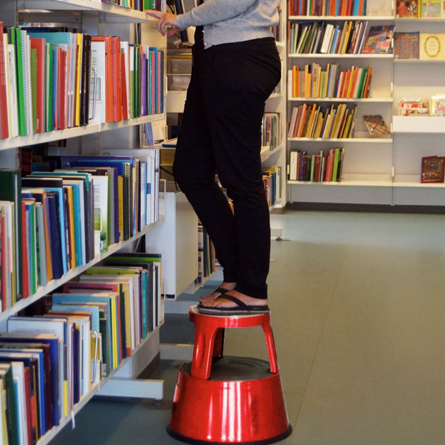 Elefantenfu&szlig;, Tritthocker - Rot