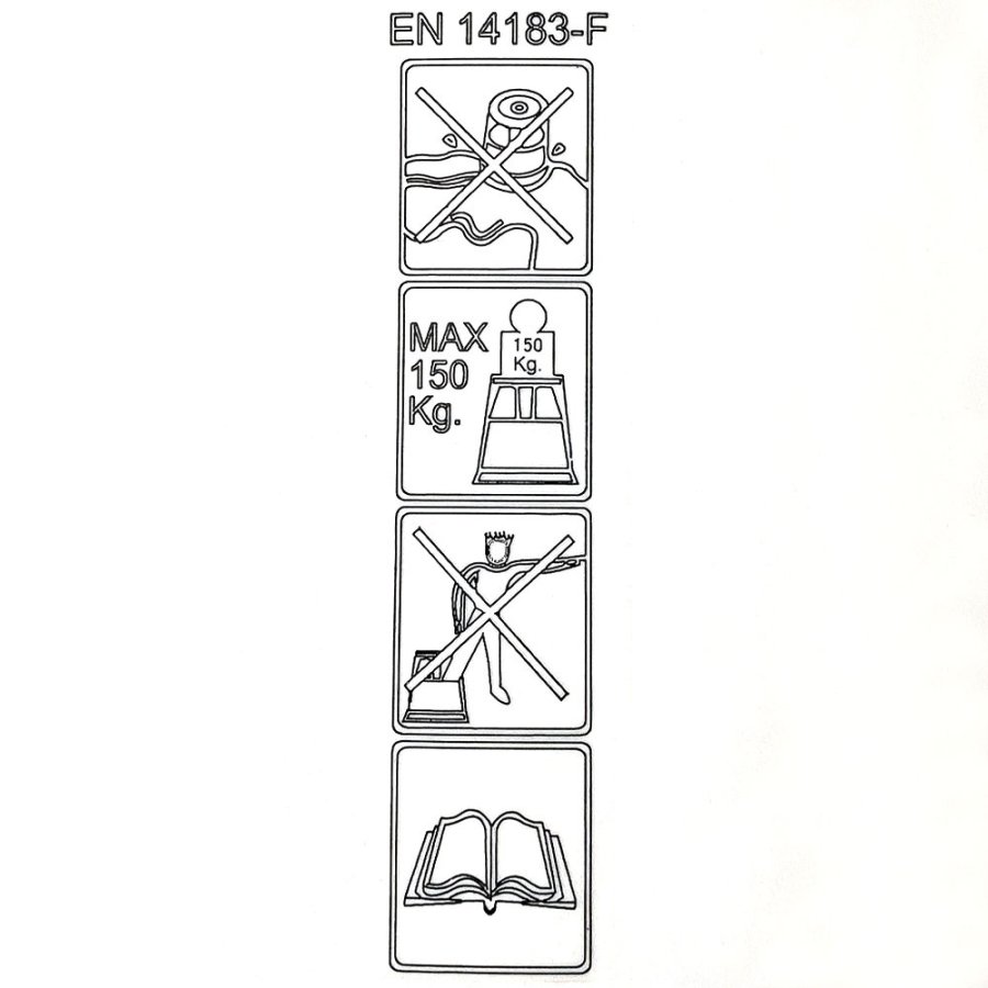 Elefantenfu&szlig;, Tritthocker - Rot