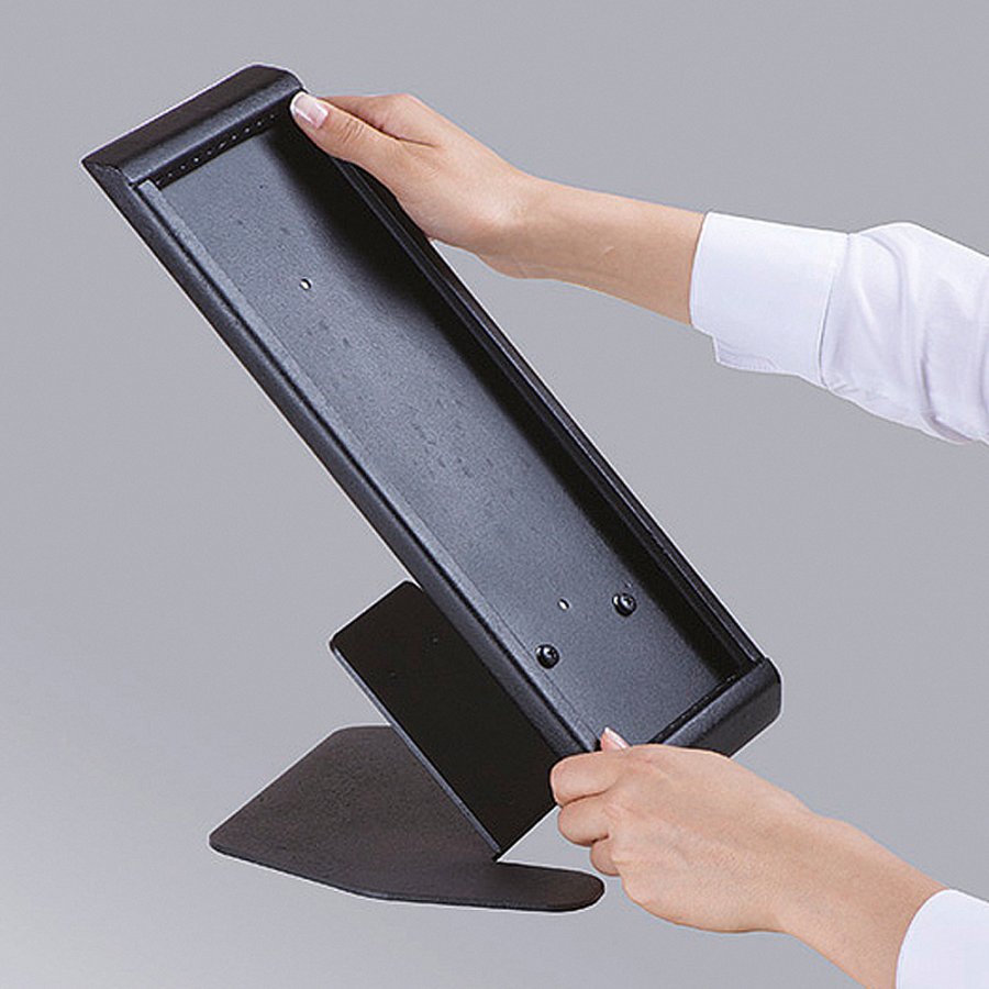 Registersystem auf dem Tisch - nur Halter