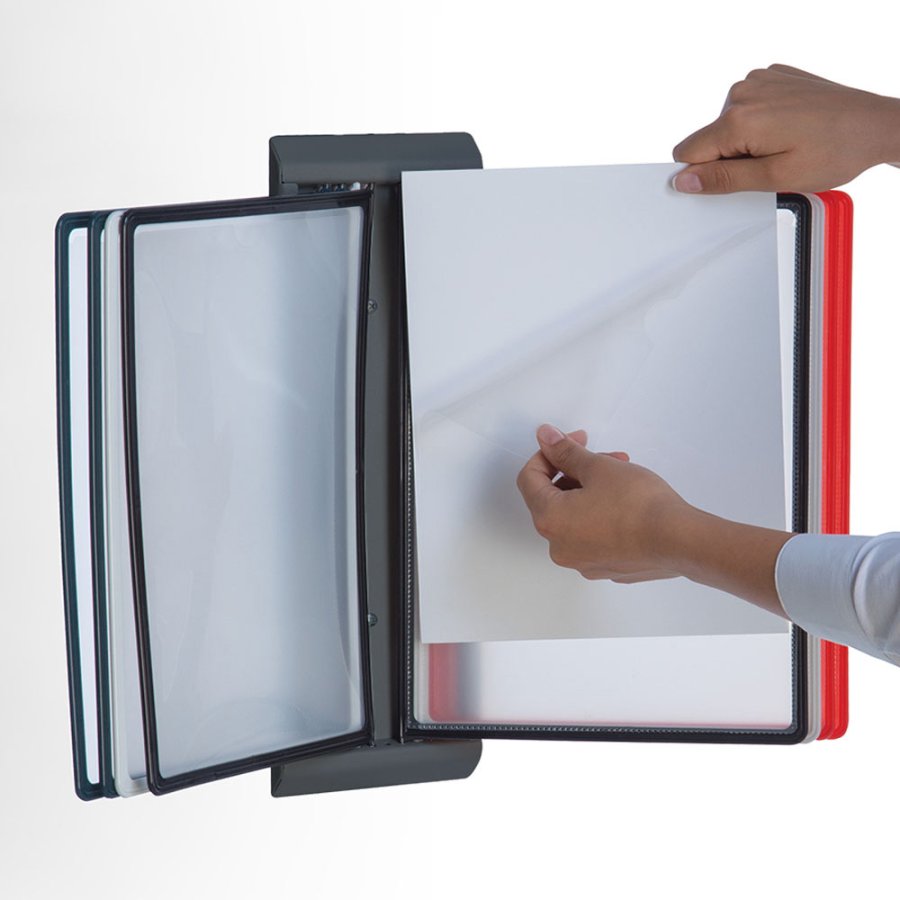 Registersystem Pocket 10 Stk. A4 in Rot