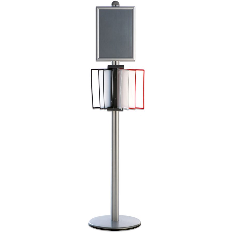 Registersystem Pocket 10 Stk. A4 in Grau