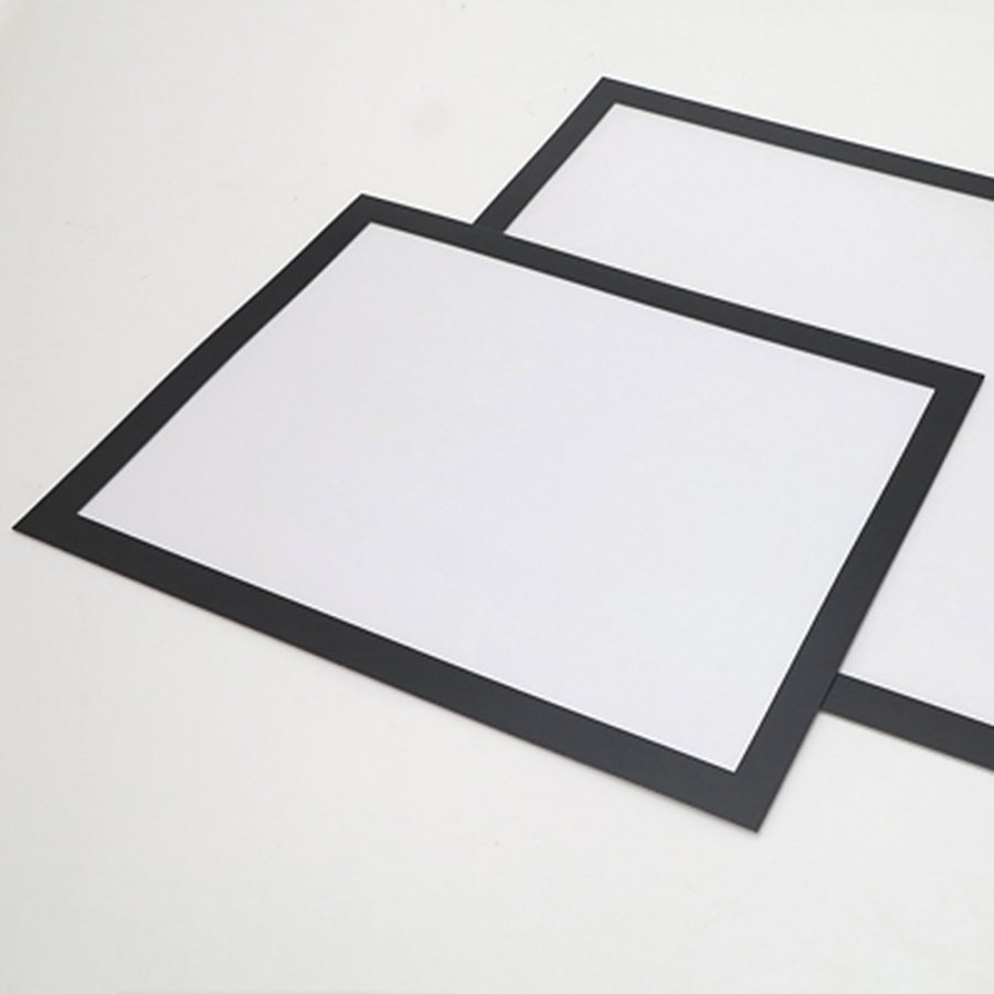 Selbstklebender Posterrahmen, Kunststoff mit Magnet&ouml;ffnung, A3, schwarz