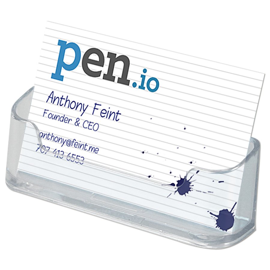 Visitenkartenhalter Rondo - Klar