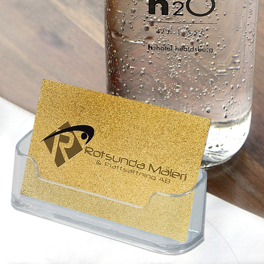 Visitenkartenhalter Rondo - Klar