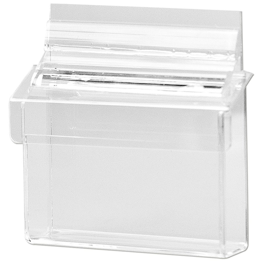 Horizontaler Outdoor Acryl-Wand-Visitenkartenhalter