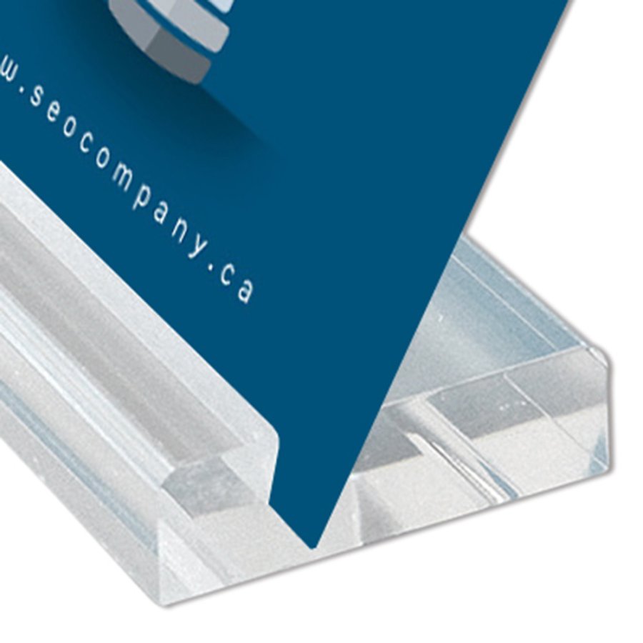 Visitenkartenhalter Block, 7,6 cm lang