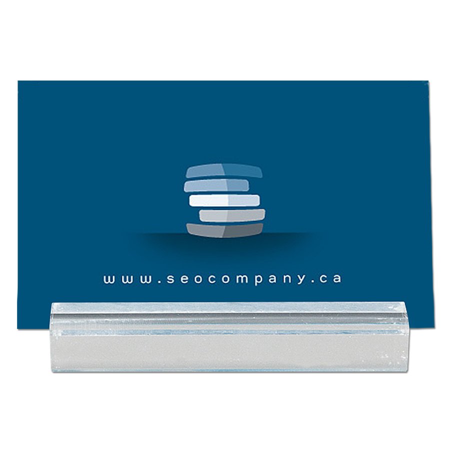 Visitenkartenhalter Block, 7,6 cm lang