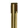 Absperrpfosten Gold mit 3 Meter langem rotem G&uuml;rtel #4