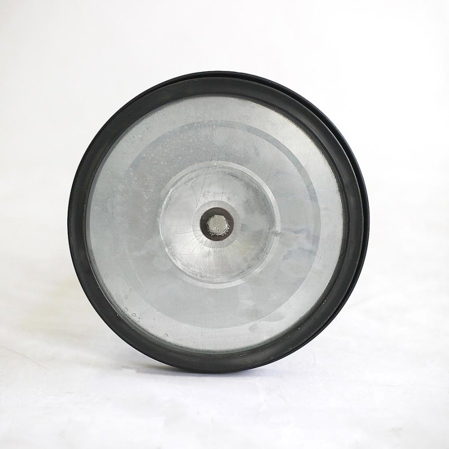 Absperrpfosten Gold mit 3 Meter langem rotem G&uuml;rtel