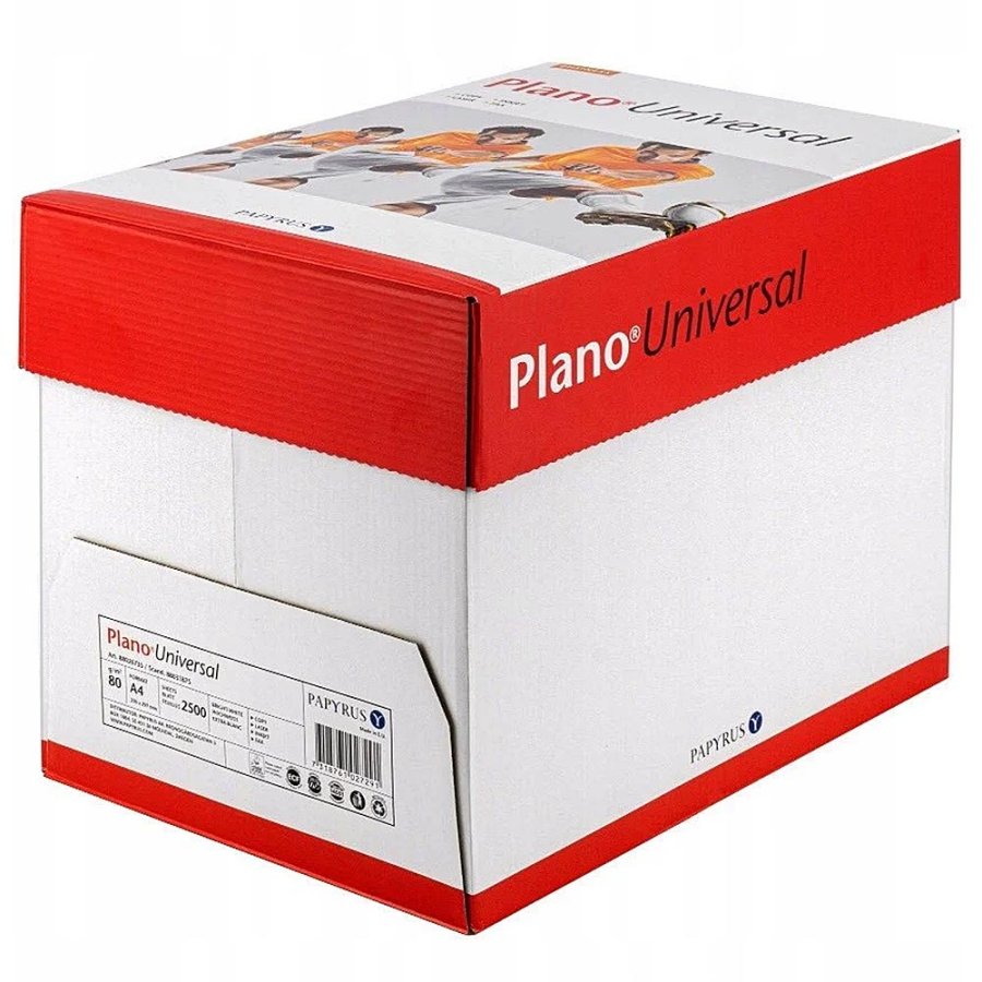 PlanoUniversal Wei&szlig;es A4-Kopierpapier - 80 g/m� - 2.500 Blatt