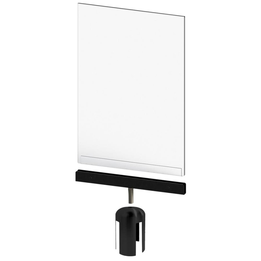 Crowd Control-Anschluss f&uuml;r Gurtsystem - Schwarz