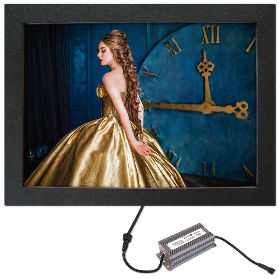 Crown LED Out Box, einseitig, 70 x 100 cm