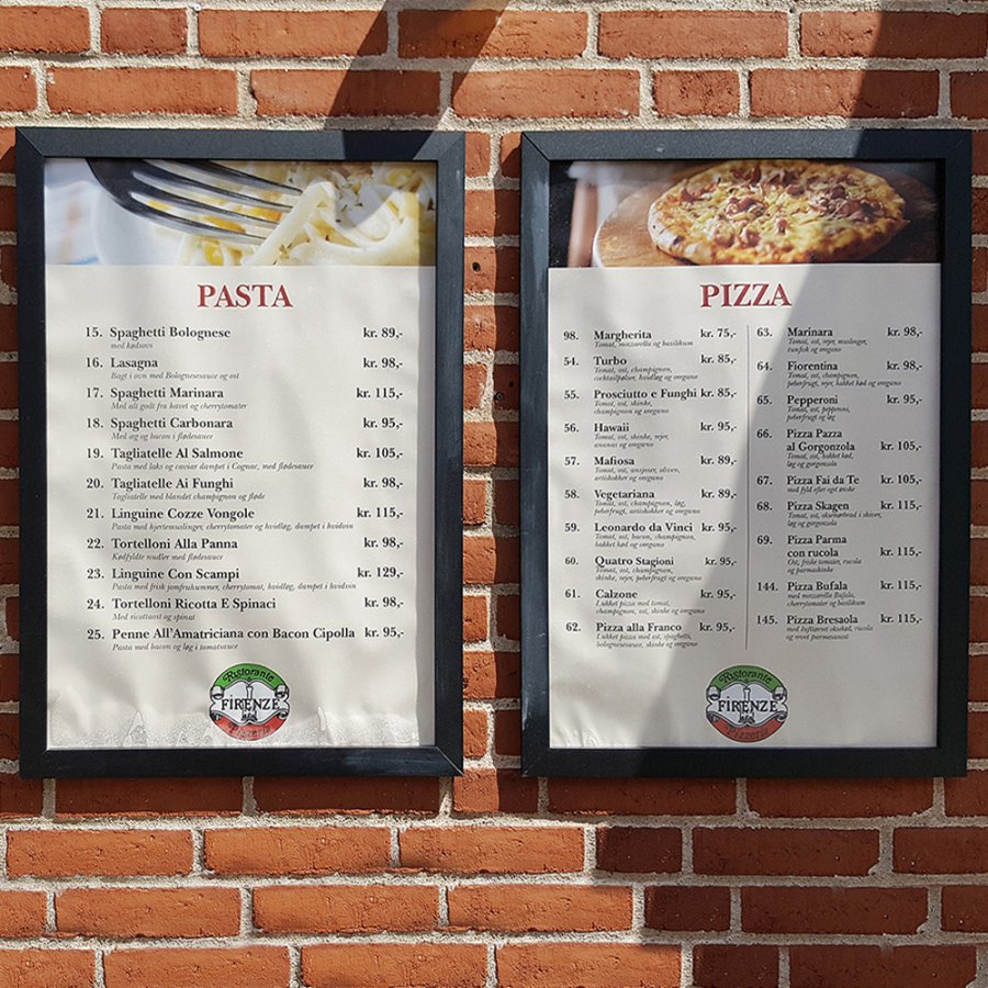 CROWN Klapprahmen mit 33mm Aluminium-Flachprofil, schwarz - 50 x 70 cm