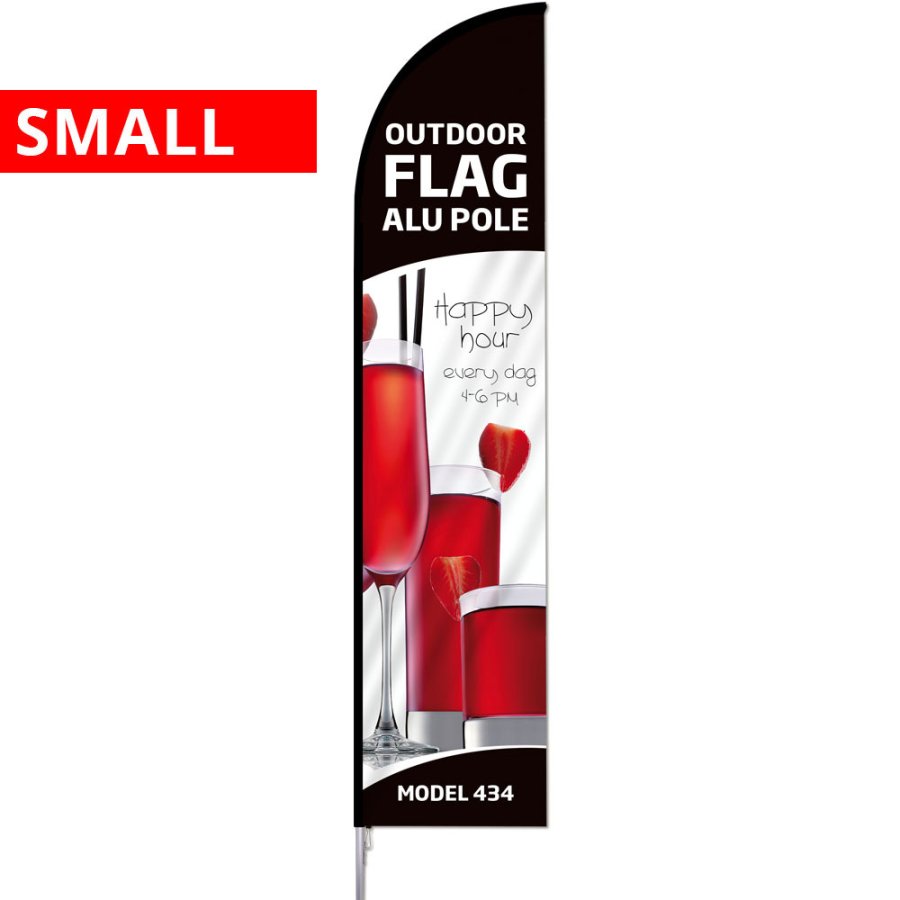 Beachflag, Outdoor-Bow, Small (ohne Fu&szlig; und Flagge)