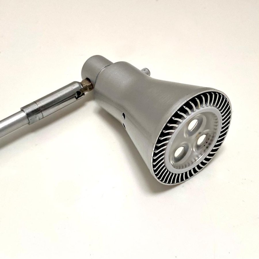 LED-Spot rund, silber, 10 Watt, f&uuml;r Roll-up