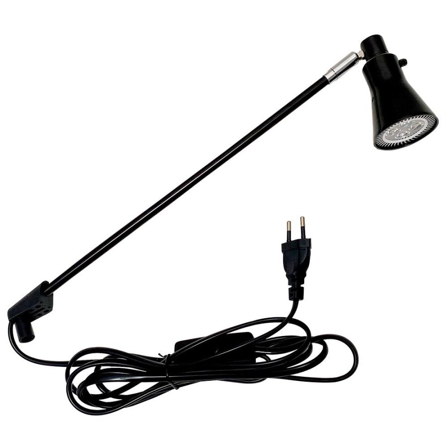 LED-Spotlight Rund 10W f&uuml;r Roll-ups Schwarz