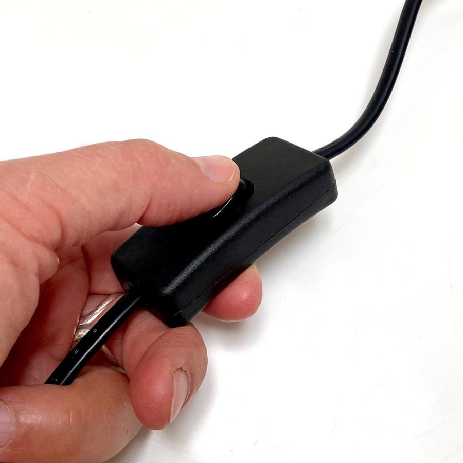 LED-Spotlight Rund 10W f&uuml;r Roll-ups Schwarz