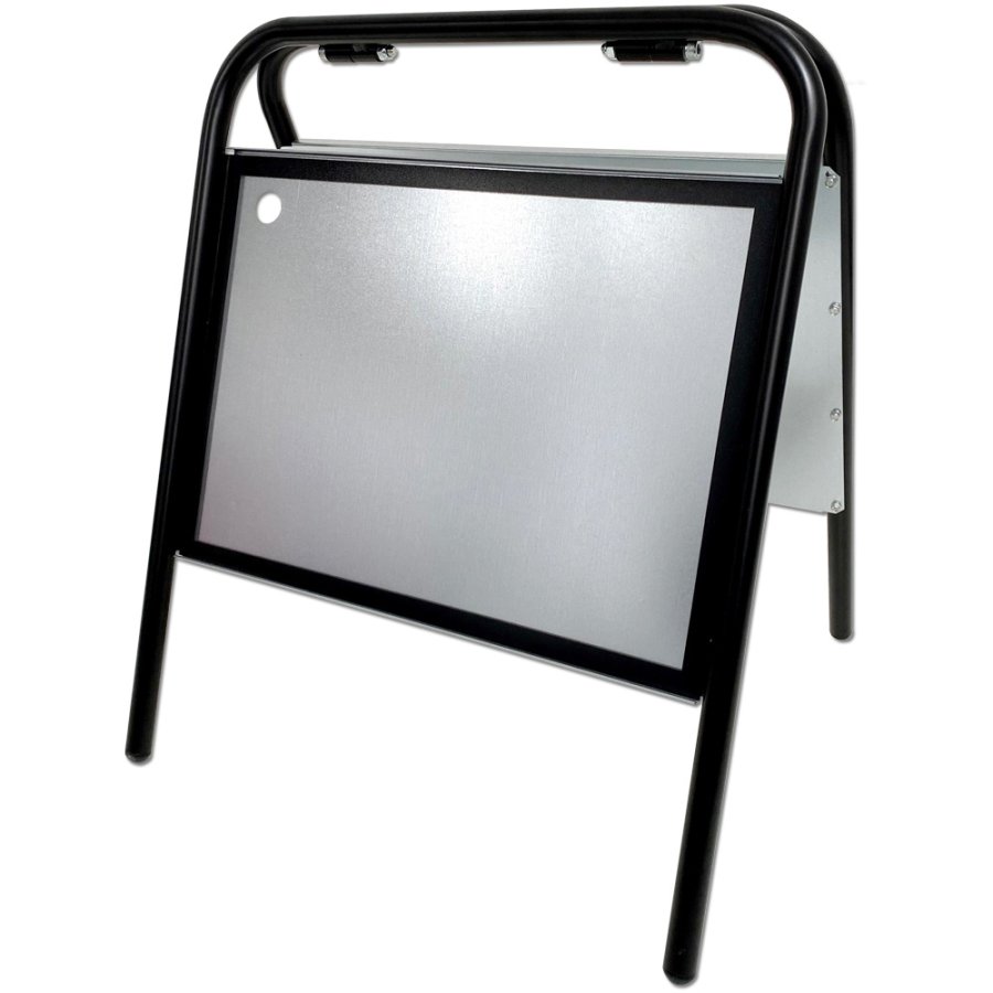 Expo Sign Kundenstopper, A3 mit Frontplatten - schwarz