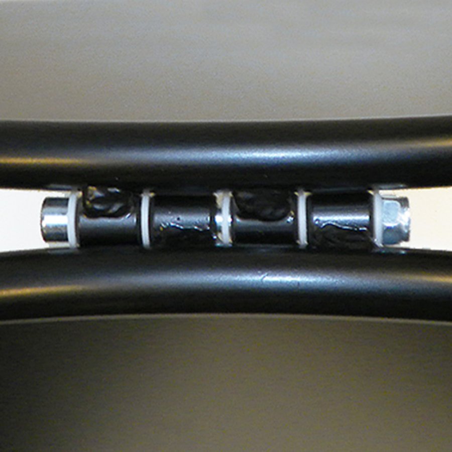 Gotik Budget Kundenstopper mit Logo schild - A1 - schwarz