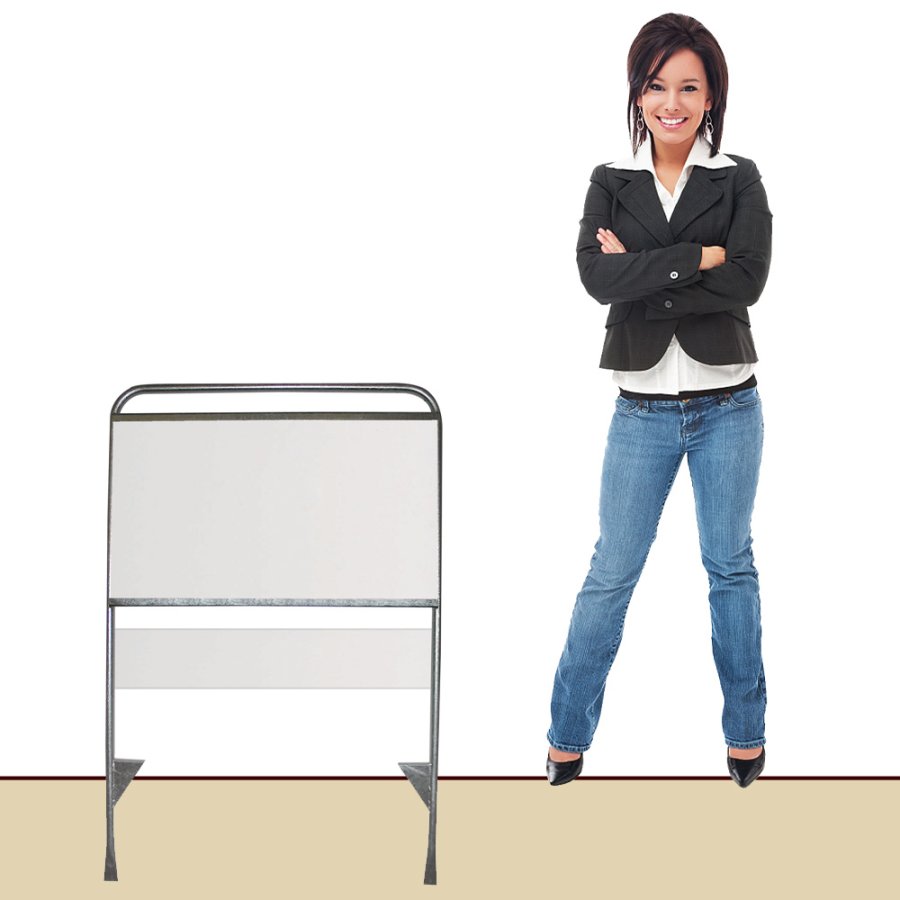 Estate Sign Standard Maklersshild ohne Platte und ohne Druck