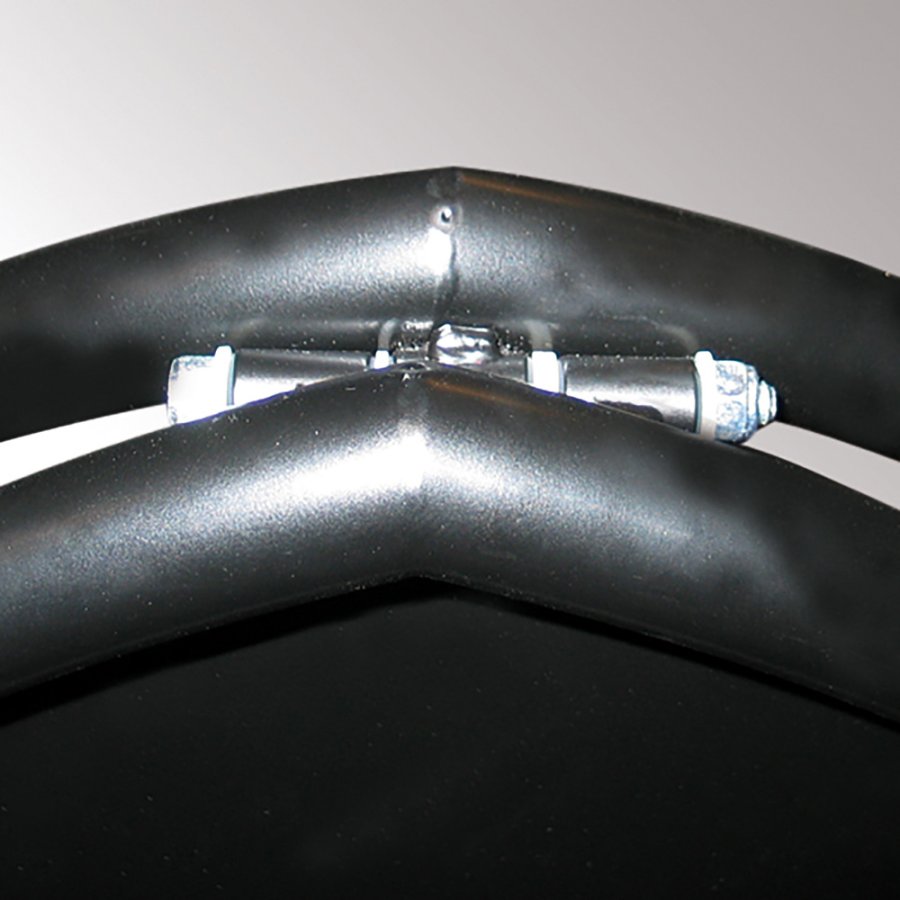 Gotik Classic Kundenstopper mit Logo schild - 50x70 cm - schwarz