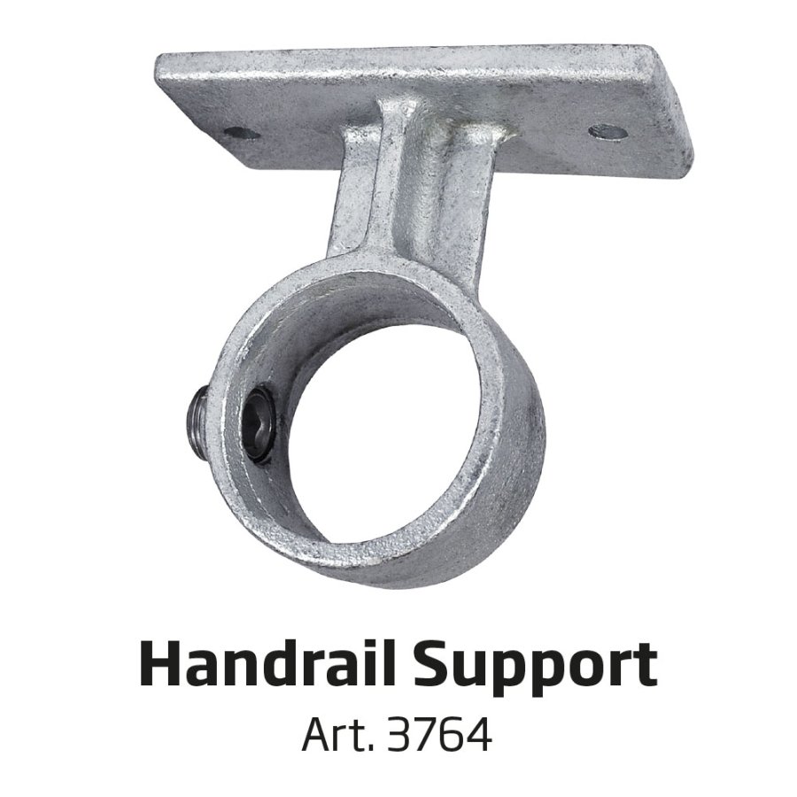 Banner Tube Wall Frame, Rahmen mit Wandhalterung, aus 48mm Aluminiumrohr, 100 x 100 cm