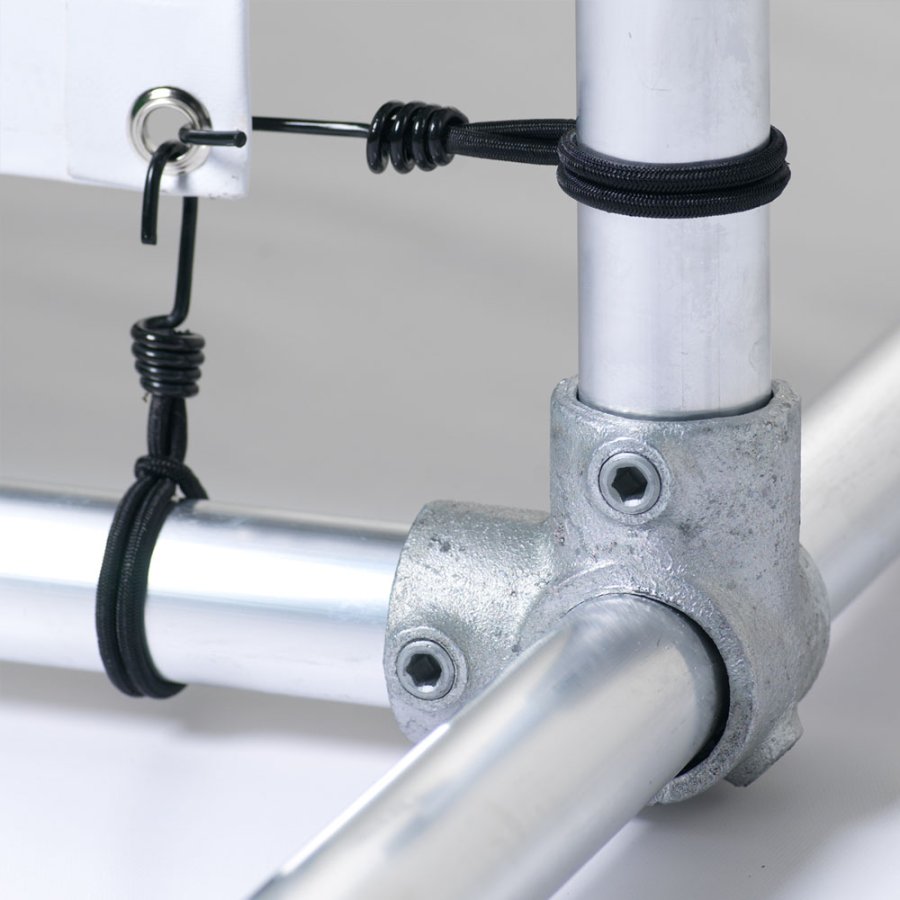 Banner Tube Freestanding Frame, freistehender Rahmen aus Aluminiumrohr 0,3mm / &Oslash; 48mm - 100 x 50 cm