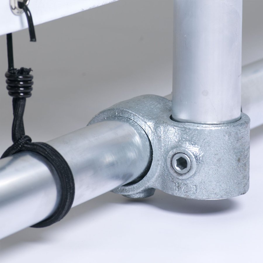 Banner Tube Freestanding Frame, freistehender Rahmen aus Aluminiumrohr 0,3mm / &Oslash; 48mm - 100 x 100 cm