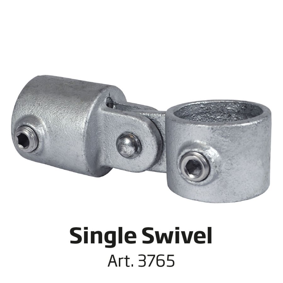 Banner Tube High Stand, freistehender Rahmen aus Aluminiumrohr 0,3mm / &Oslash; 48mm - 200 x 100 cm