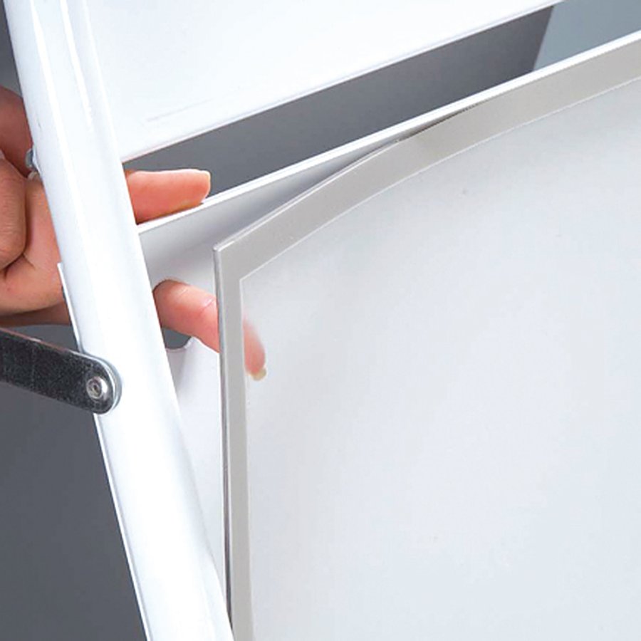 PET-Frontplatte mit Magnet - 53 x 73 cm