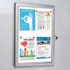 Infobox mit Schloss, 4 x A4, Alu/Silber #6