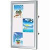 Infobox mit Magnetische Whiteboard-Tafel Tafel, 6 x A4, D27 mm, Aluminium/Silber #1