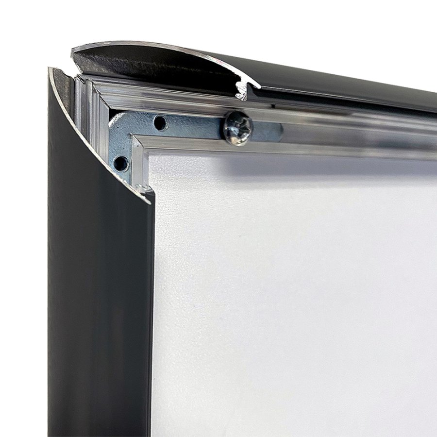 A4-Rahmen f&uuml;r CURVED STAND, schwarz