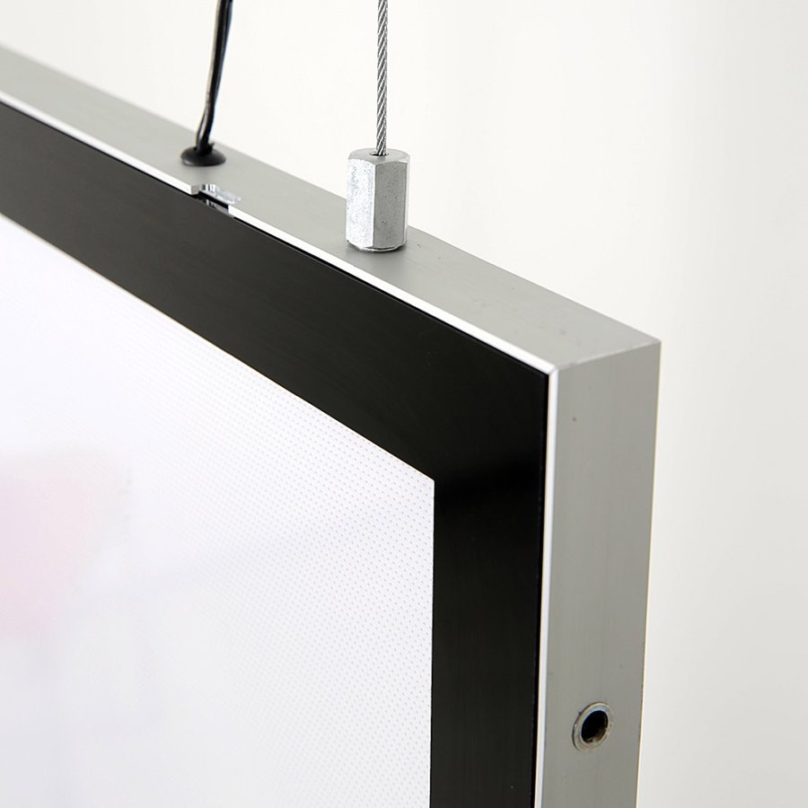 MAGNECO LED-Box PS 594 x 841 mm (A1) Schwarz