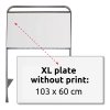 Maklerschild Logo-Platte f&uuml;r Estate Sign XL, 103 x 60 cm #3
