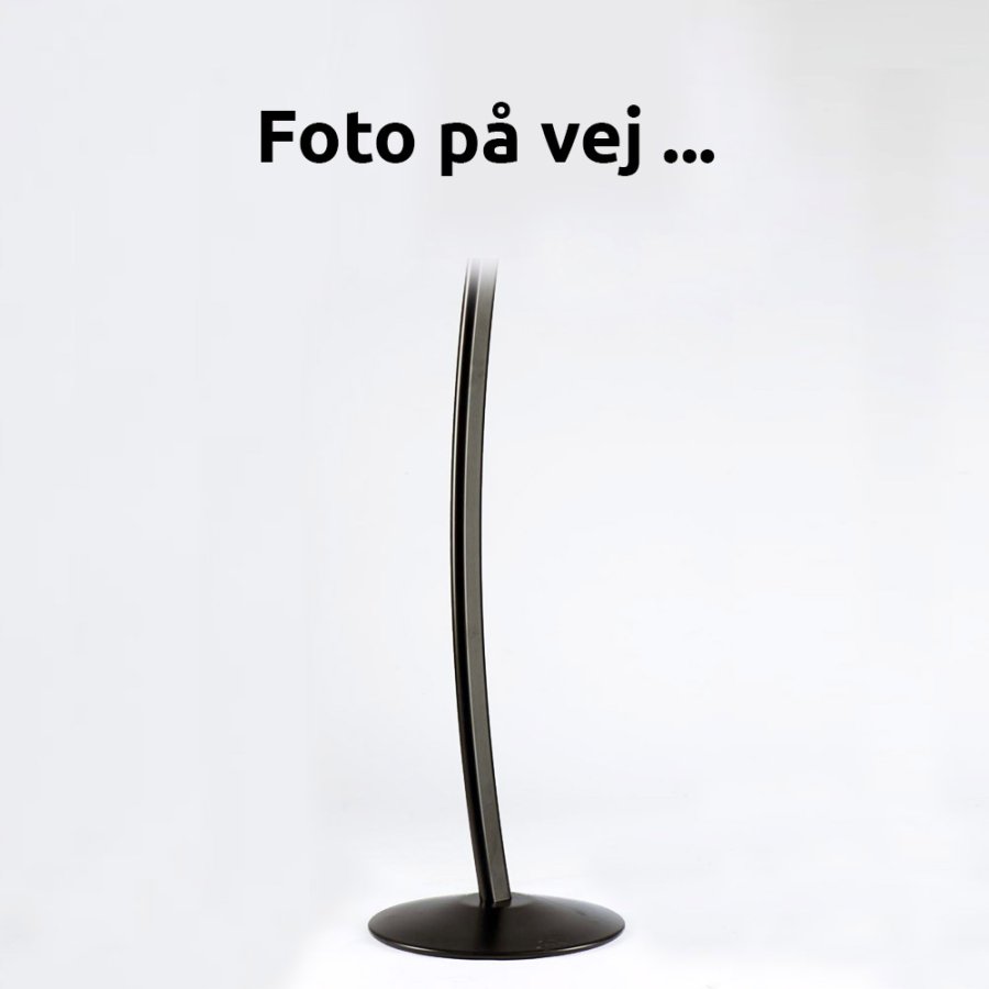 Gebogener Stand, schwarz, mit Tablet-Rahmen