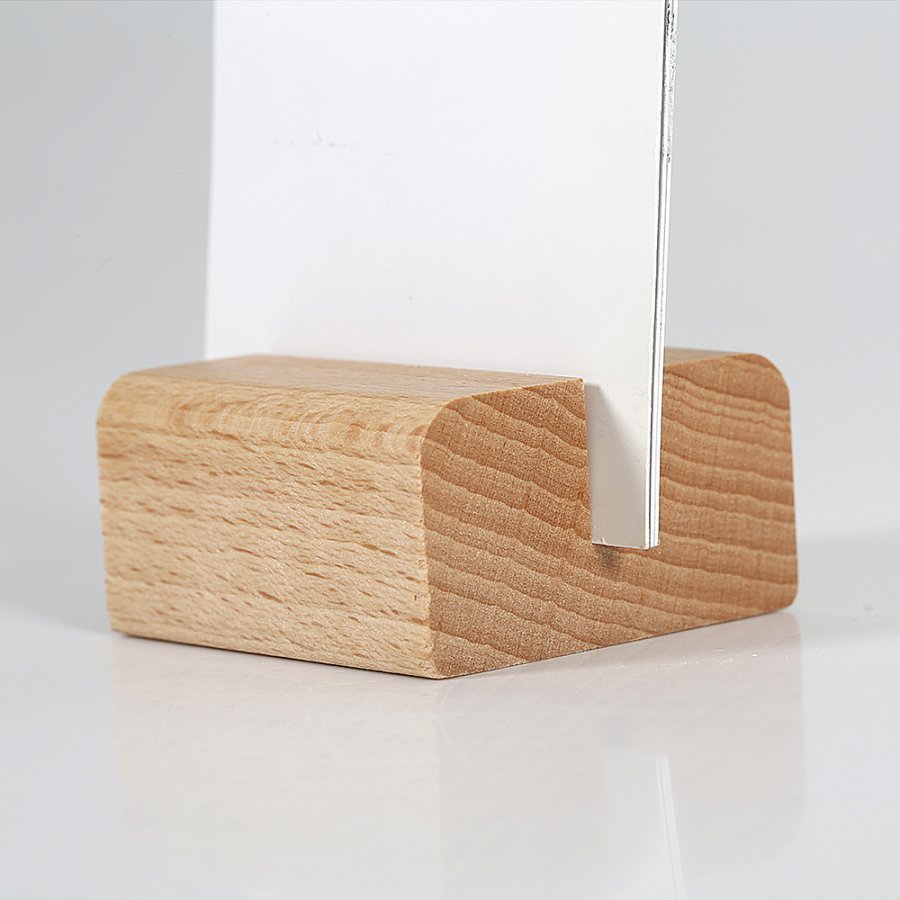 Cardholder Wood Block