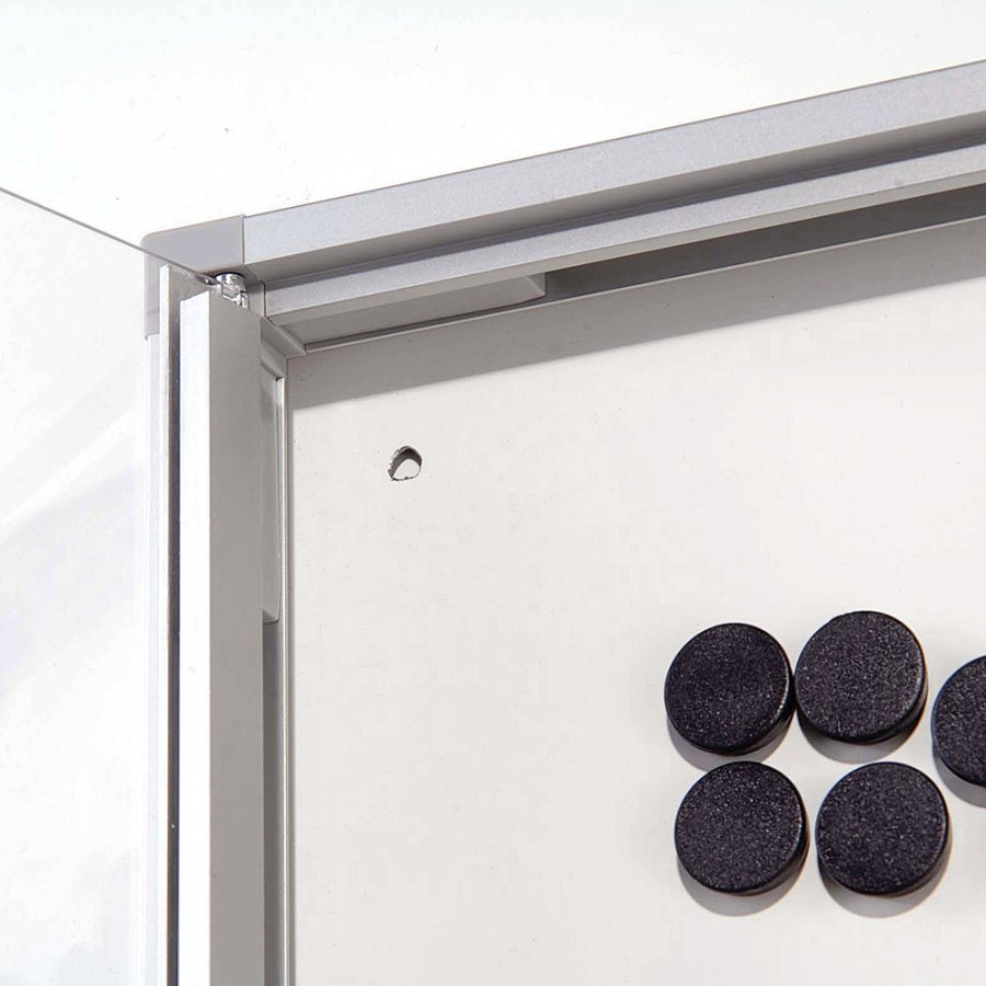 Infobox mit Magnetische Whiteboard-Tafel, abschlie&szlig;bar vorne, 4 x A4, f&uuml;r den Innenbereich, 51,5 x 68,5 cm