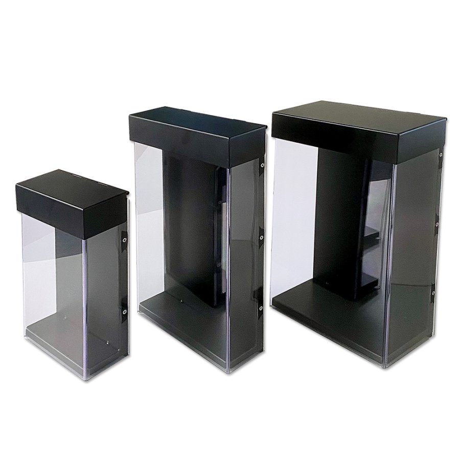 Shieldbox Brosch&uuml;renhalter A4 tief, schwarz